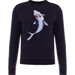 Swetry klasyczne męskie: Band of Outsiders CREW NECK Sweter indigo