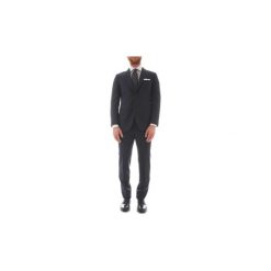 Garnitury Kiton 7R29. Niebieskie garnitury męskie Kiton, bez wzorów. Za 10864,25 zł.