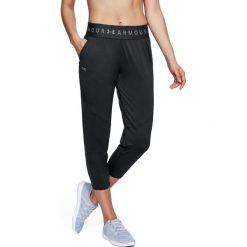Spodnie dresowe damskie: Under Armour Spodnie damskie Armour Sport Crop czarne r. S (1305468-001)