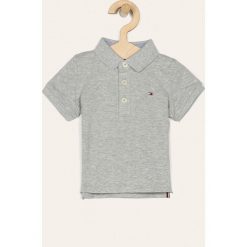 Tommy Hilfiger - Polo dziecięce 74-176 cm. Czerwone t-shirty chłopięce TOMMY HILFIGER, bez wzorów, z elastanu, z krótkim rękawem. Za 159,90 zł.
