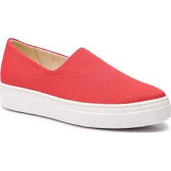 Tenisówki VAGABOND - Camille 4745-180-40 Red. Czerwone półbuty damskie skórzane Vagabond, bez wzorów, bez obcasa, na płaskiej podeszwie, bez zapięcia. W wyprzedaży za 219,00 zł.