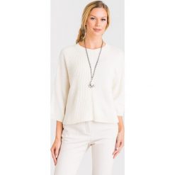 SWETER GIANNA Weekend Max Mara. Białe swetry damskie Weekend Max Mara, xs, bez wzorów, bez rękawów, bez kaptura. Za 533,40 zł.