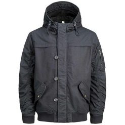 Jack&Jones Męska Kurtka Asfaltowa Jornew Bento Bomber (Rozmiar Xl). Czarne kurtki męskie marki Jack&Jones, m. W wyprzedaży za 326,00 zł.