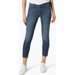 Mustang - Jeansy damskie – Jasmin 7/8, niebieski. Niebieskie jeansy damskie Mustang. Za 349,95 zł.