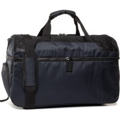 Torba LANETTI - BMP-S-028-90-04 Navy. Niebieskie torby podróżne Lanetti, bez wzorów, z materiału. Za 169,99 zł.