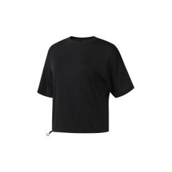 T-shirty z krótkim rękawem Reebok Sport Koszulka TRAINING ESSENTIALS. Czarne topy sportowe damskie marki Reebok Sport, s, bez wzorów, bez kołnierzyka, z krótkim rękawem, krótkie, bez kaptura. Za 129,00 zł.