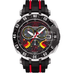 RABAT ZEGAREK TISSOT T-Race Stefan Bradl Limited Edition 2016 T092. Czarne zegarki męskie marki TISSOT, ze stali. W wyprzedaży za 2460,00 zł.