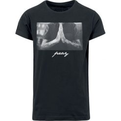 Mister Tee Pray T-Shirt czarny. Czarne koszulki męskie marki Mister Tee, s, z nadrukiem, z okrągłym kołnierzem. Za 79,90 zł.