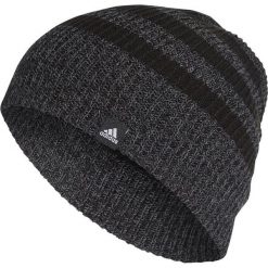 ZIMOWA CZAPKA ADIDAS 3S BEANIE (DAMSKA). Czapki damskie Adidas, na zimę, w paski, z dzianiny. W wyprzedaży za 49,99 zł.