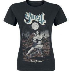Ghost Dance Macabre Koszulka damska czarny. Czarne koszulki damskie marki Ghost, l, z nadrukiem, z okrągłym kołnierzem. Za 74,90 zł.
