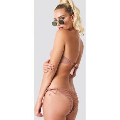NA-KD Swimwear Dół bikini z marszczeniem - Pink. Różowe bikini marki NA-KD Swimwear. Za 52,95 zł.