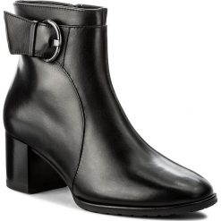 Botki HÖGL - 4-114127 Black 0100. Czarne buty zimowe damskie marki HÖGL, ze skóry. W wyprzedaży za 429,00 zł.