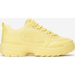 Żółte Sneakersy Getting My Heart. Żółte sneakersy damskie Born2be. Za 99,99 zł.