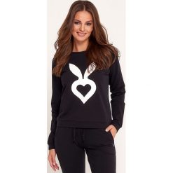 Cardio Bunny - Bluza Poppy. Niebieskie bluzy damskie Cardio Bunny, s, z nadrukiem, z elastanu, bez rękawów, bez kaptura. W wyprzedaży za 89,90 zł.