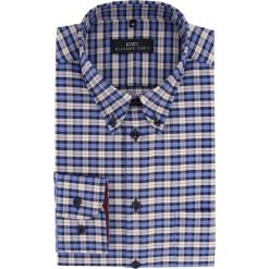 Koszula BIAGIO slim 15-08-08-K. Niebieskie koszule męskie Giacomo Conti, m, w kratkę, z bawełny, button down, z długim rękawem. Za 199,00 zł.