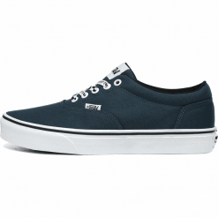 Vans Męskie tenisówki MN Doheny Checker Lace 44 ciemnoniebieskie. Niebieskie trampki męskie Vans, bez wzorów, z gumy, eleganckie, bez zapięcia. Za 239,00 zł.