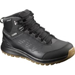 Salomon Kaïpo Cs Wp 2 Black/Asphalt/Titanium 44.7. Czarne buty sportowe męskie Salomon, z tkaniny, bez zapięcia. W wyprzedaży za 336,00 zł.