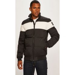 Calvin Klein Jeans - Kurtka. Czarne płaszcze męskie Calvin Klein Jeans, s, bez wzorów, z elastanu, krótkie, bez kaptura. Za 849,90 zł.