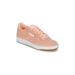 Buty Reebok Classic CLUB C 85. Różowe trampki i tenisówki damskie Reebok Classic, bez wzorów, bez zapięcia. Za 287,20 zł.