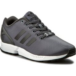 Buty adidas - Zx Flux BB2170 Onix/Cblack/Ftwwht. Szare półbuty męskie Adidas, na co dzień, bez wzorów, z tworzywa sztucznego, bez zapięcia. W wyprzedaży za 269,00 zł.