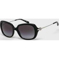 Michael Kors - Okulary 0MK2065.30058G.54. Czarne okulary przeciwsłoneczne damskie Michael Kors, prostokątne. W wyprzedaży za 549,90 zł.
