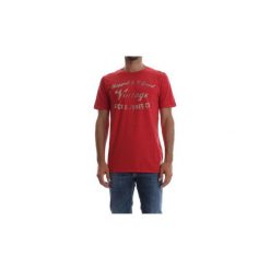 T-shirty z krótkim rękawem Jack Jones 12119876 LANGHAM. Czerwone t-shirty męskie Jack & Jones, s, bez wzorów, bez kołnierzyka, krótkie. Za 88,55 zł.