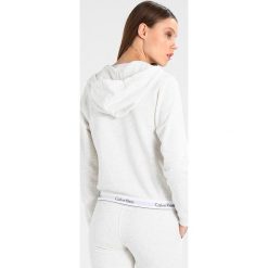 T-shirty damskie: Calvin Klein Underwear FULL ZIP HOODIE Koszulka do spania snow heather