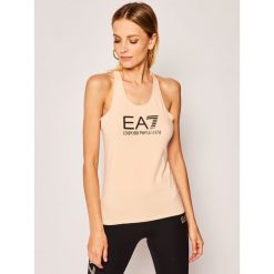 Top EA7 Emporio Armani 3HTH51 TJ12Z 1690. Pomarańczowe bluzki damskie EA7 Emporio Armani, xs, bez wzorów, z elastanu, polo. Za 249,00 zł.