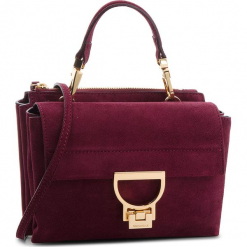 Torebka COCCINELLE - CD6 Arlettis Suede E1 CD6 55 B7 01 Grape R04. Czerwone torebki klasyczne damskie marki Coccinelle. W wyprzedaży za 799,00 zł.