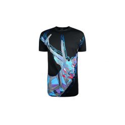 T-shirty z krótkim rękawem Dsquared S71GD0552. Czarne t-shirty męskie Dsquared, s, bez wzorów, bez kołnierzyka, krótkie. Za 699,00 zł.