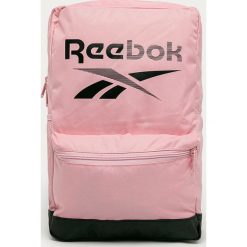 Reebok - Plecak. Różowe plecaki damskie Reebok, z nadrukiem, z poliesteru. Za 119,90 zł.
