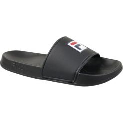 Fila Palm Beach Slipper 1010287-25Y. Czarne kapcie męskie Fila, ze skóry. Za 119,99 zł.
