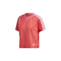 T-shirty z krótkim rękawem adidas AtTEEtude Tee. Różowe t-shirty damskie Adidas, s, bez wzorów, bez kołnierzyka. Za 59,50 zł.