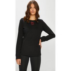 Calvin Klein Performance - Bluza. Czarne bluzy damskie Calvin Klein Performance, s, bez wzorów, z bawełny, bez rękawów, bez kaptura. W wyprzedaży za 219,90 zł.
