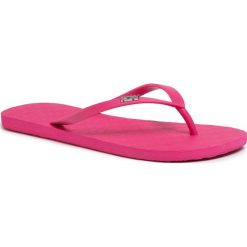 Japonki ROXY - ARJL100663 Pink. Różowe klapki damskie Roxy, bez wzorów, z tworzywa sztucznego, bez obcasa. Za 59,00 zł.