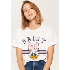 T-shirt Daisy - Kremowy. Białe t-shirty damskie House, l. Za 35,99 zł.