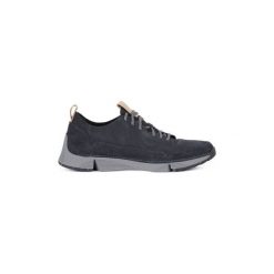 Buty Clarks TRI SPARK GREY. Szare trampki męskie Clarks, bez wzorów, bez zapięcia. Za 690,85 zł.