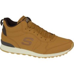 Skechers OG 85 Twin TIP 52340-WTN. Pomarańczowe buty zimowe sportowe męskie Skechers, na zimę, z nubiku, bez zapięcia. W wyprzedaży za 259,99 zł.