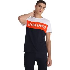 LE COQ SPORTIF ESSENTIELS T-SHIRT > 2010427. Koszulki męskie le coq sportif, xl, bez wzorów, z bawełny, eleganckie, bez kołnierzyka, krótkie. Za 139,99 zł.