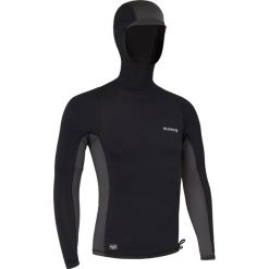 TOP UV surfing z kapturem 500 męski. Czarne buty sportowe męskie OLAIAN, xl, bez wzorów, z elastanu, sportowe, z kapturem, bez rękawów. Za 79,99 zł.