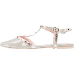 Baleriny damskie: Dune London CAYOTE Baleriny z zapięciem silver