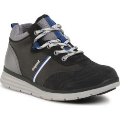 Sneakersy MAYORAL - 46175 Negro 75. Czarne trampki chłopięce Mayoral, bez wzorów, z zamszu, bez zapięcia. Za 219,00 zł.