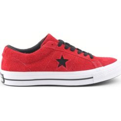 Converse One Star Tenisówki Czerwony. Czerwone trampki męskie Converse, bez wzorów, ze skóry, retro, bez zapięcia. Za 288,95 zł.