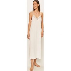 Dkny - Koszula nocna. Białe piżamy damskie DKNY, s, bez wzorów, z tkaniny, bez rękawów. W wyprzedaży za 379,90 zł.