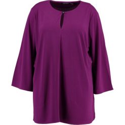 Bluzki damskie: Lauren Ralph Lauren Woman BELL SLEEVE Bluzka z długim rękawem berry jam