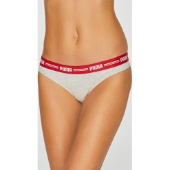Puma - Figi (2-pack). Niebieskie majtki damskie Puma, xs, bez wzorów, z elastanu. Za 79,90 zł.