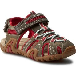 Sandały męskie: Sandały GEOX – J Sand.Kraze G J5224G 05014 C0056 Brązowy/Czerwony