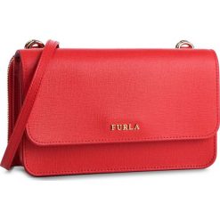 Torebka FURLA - Riva 1006923 E EL40 B30 Kiss f. Czerwone listonoszki damskie Furla, bez wzorów, ze skóry, eleganckie, bez dodatków. W wyprzedaży za 679,00 zł.