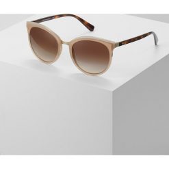 Emporio Armani Okulary przeciwsłoneczne brown. Pomarańczowe okulary przeciwsłoneczne damskie Emporio Armani. Za 649,00 zł.