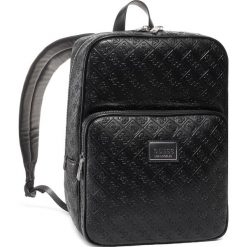Plecak GUESS - Dan Logo (Embossed) HMDNLE P0205 BLA. Czarne torby męskie skórzane Guess, z aplikacjami, ze skóry ekologicznej. W wyprzedaży za 519,00 zł.